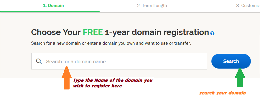 Search AdSense website Domain Name