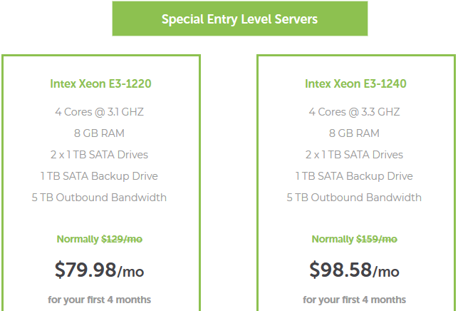 Liquid Web Dedicated Hosting Pricing